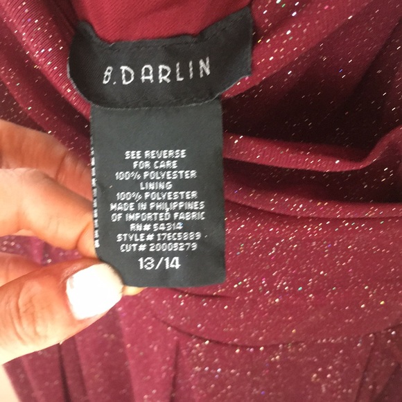 WINE DRESS - Picture 7 of 7